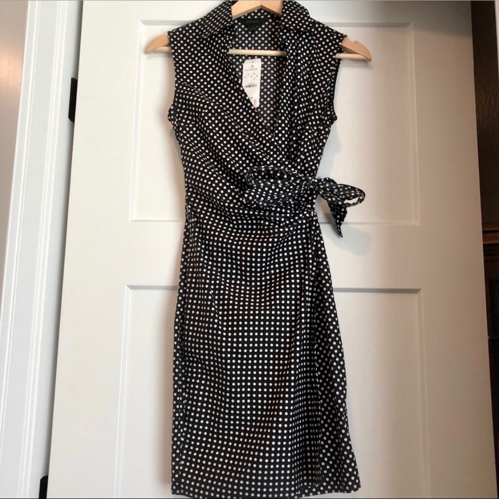Retro style Express wrap dress